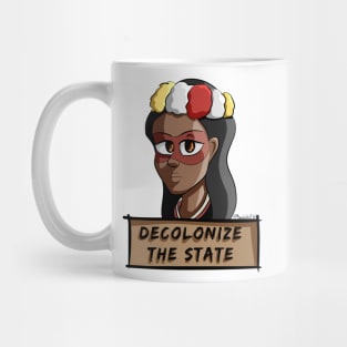 Decolonize the State - Huaorani Woman Mug